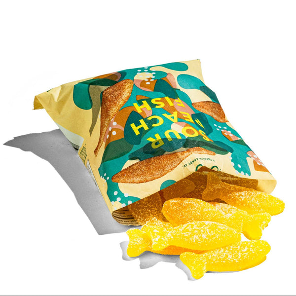 Sour Peach Swedish Fish by Bonbon NYC - Freshie & Zero Studio Shop