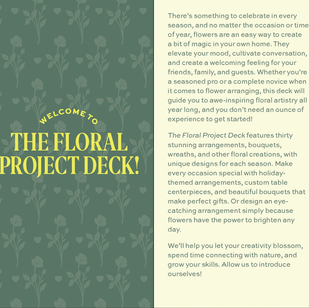 The Floral Project Deck - Freshie & Zero Studio Shop