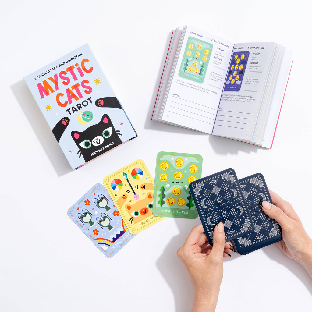 Cat Tarot Guidebook.pdf Mystic Cats Tarot: A 78-Card Deck and Guidebook– Freshie & Zero