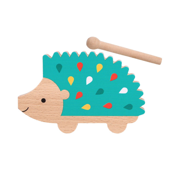 Happy Hedgehog Toddler Percussion Instrument - Freshie & Zero Studio Shop