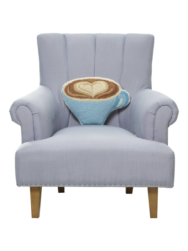 Latte Hook Pillow - Freshie & Zero Studio Shop