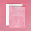 Thanks for Being Like a Mom to Me Greeting Card - Freshie & Zero Studio Shop