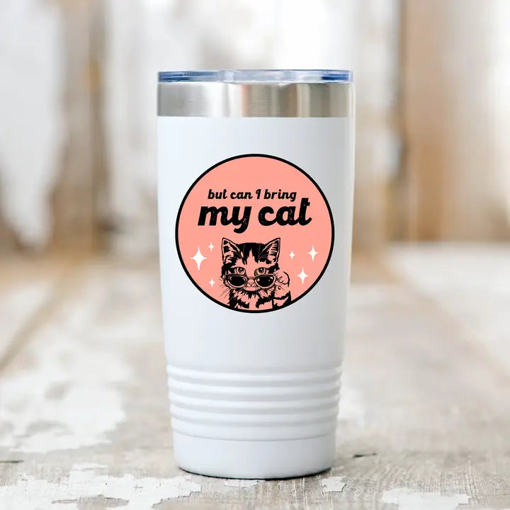 But Can I Bring My Cat Sticker - Freshie & Zero Studio Shop