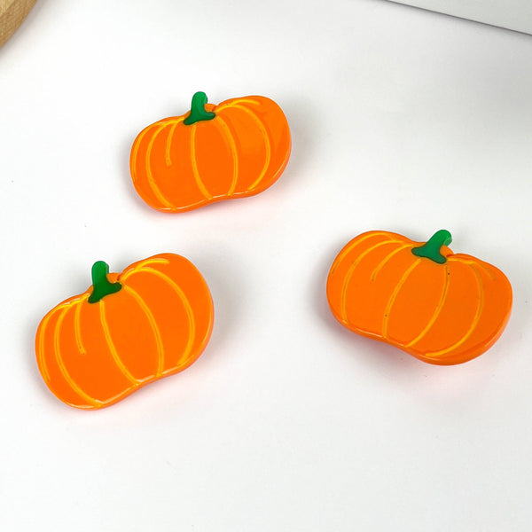 Acetate Pumpkin Hair Clip,Acetate Vegetable Duckbill Clip - Freshie & Zero Studio Shop
