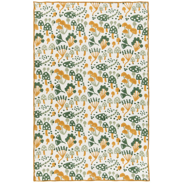 Wildgrove Block Print Tea Towel by Danica - Freshie & Zero Studio Shop