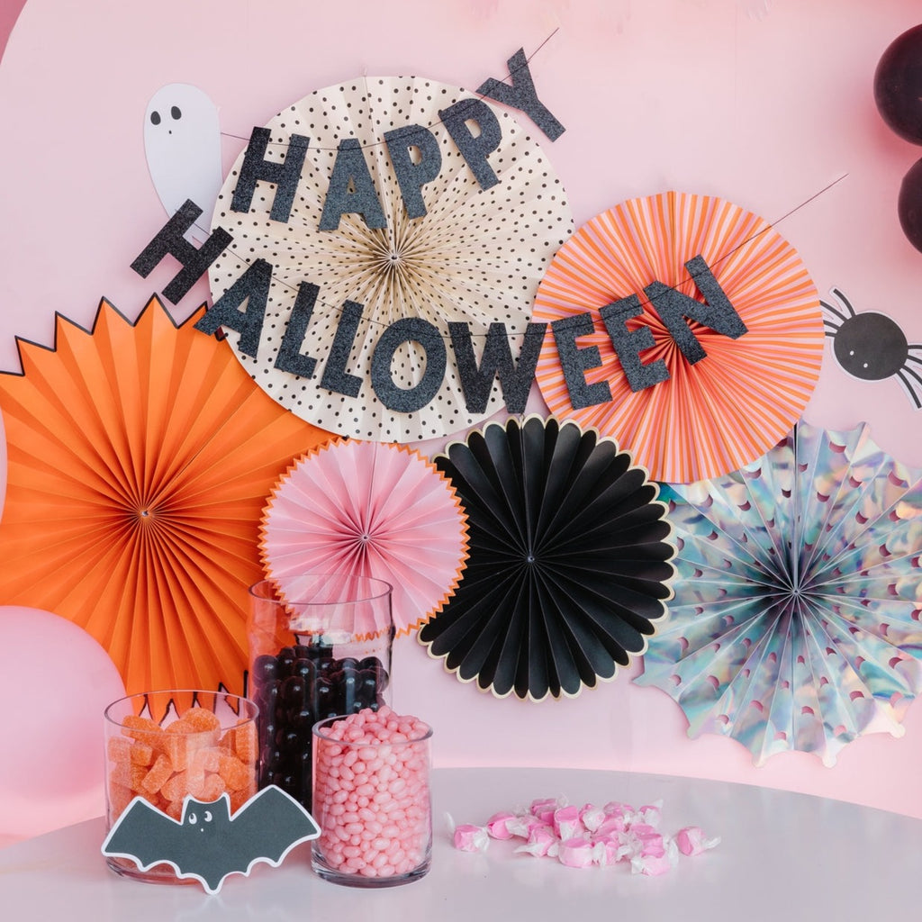 Halloween Party Fan Set of 6 - Freshie & Zero Studio Shop