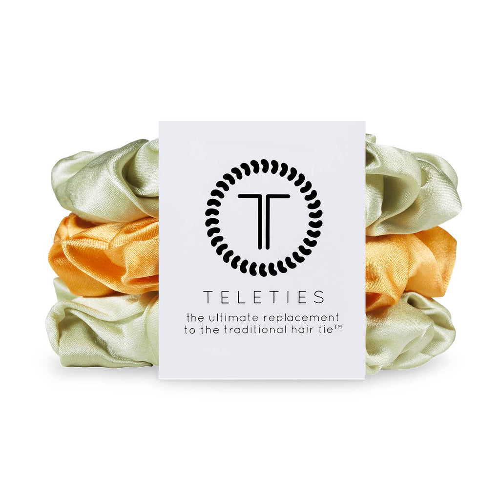 Teleties Small Silk Scrunchies - Set of 3 - Freshie & Zero Studio Shop