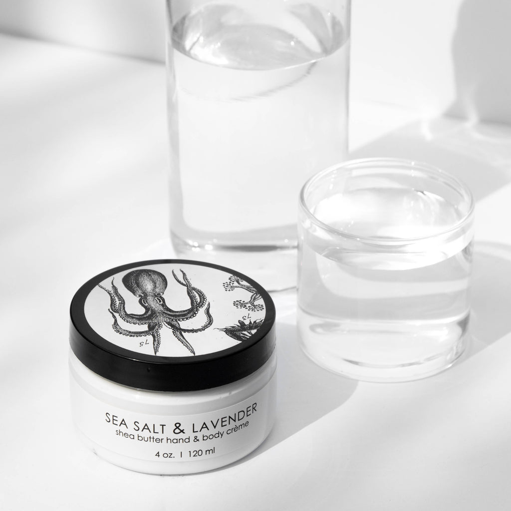 Sea Salt & Lavender Shea Butter Hand & Body Creme - Freshie & Zero Studio Shop