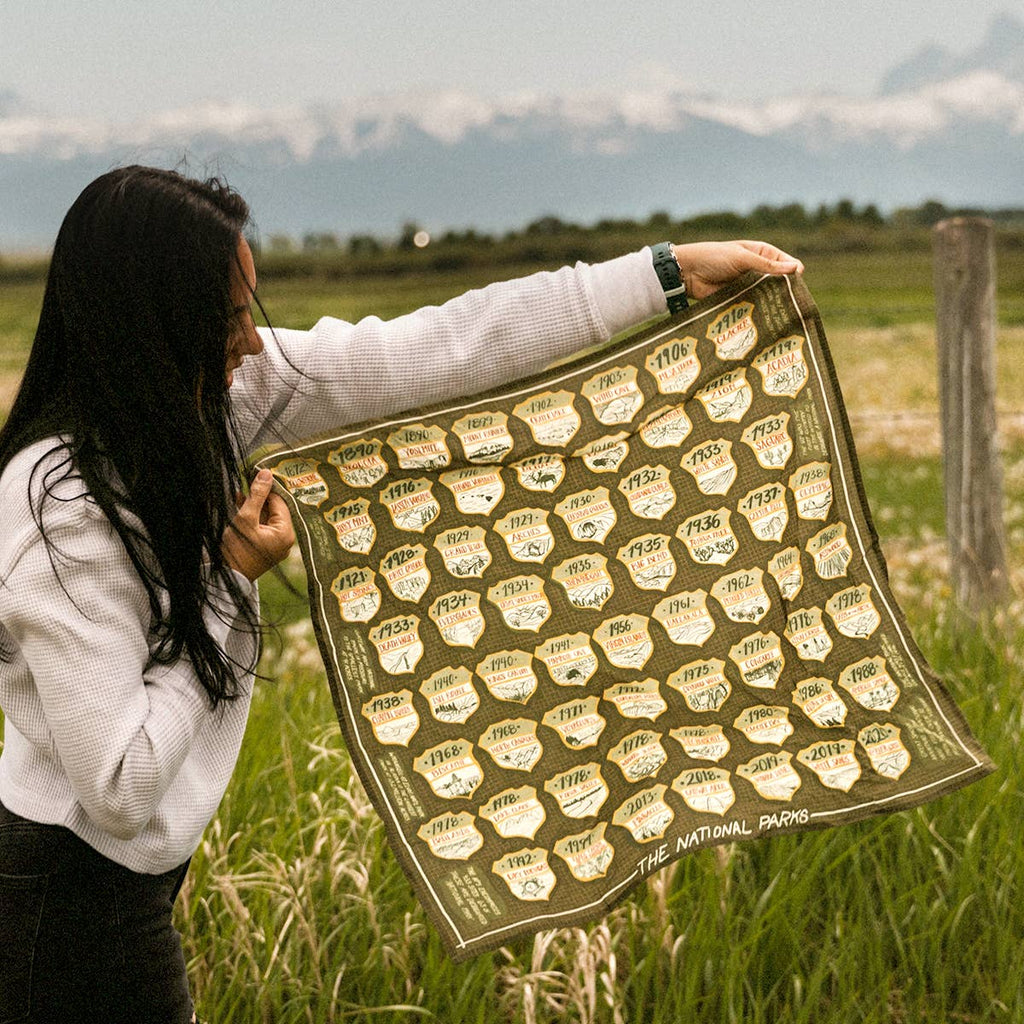 Handker Bandana: National Parks - Freshie & Zero Studio Shop