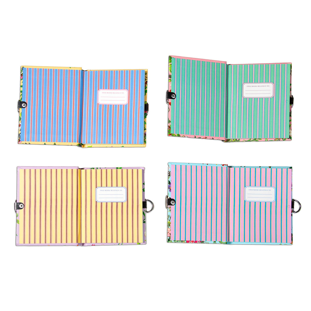 Mini Lock & Key Kid's Diary - Meadow - Freshie & Zero Studio Shop