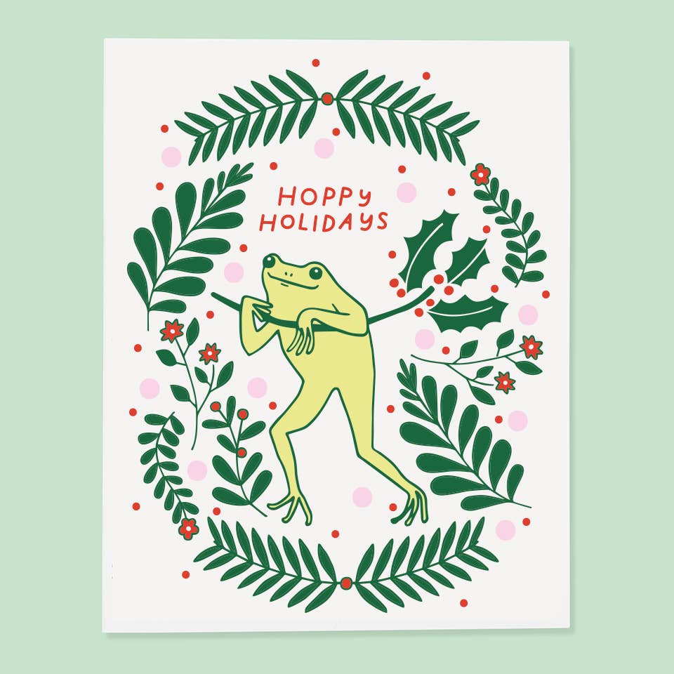 Hoppy Holidays Card Set | Boxed Set of 6 - Freshie & Zero Studio Shop