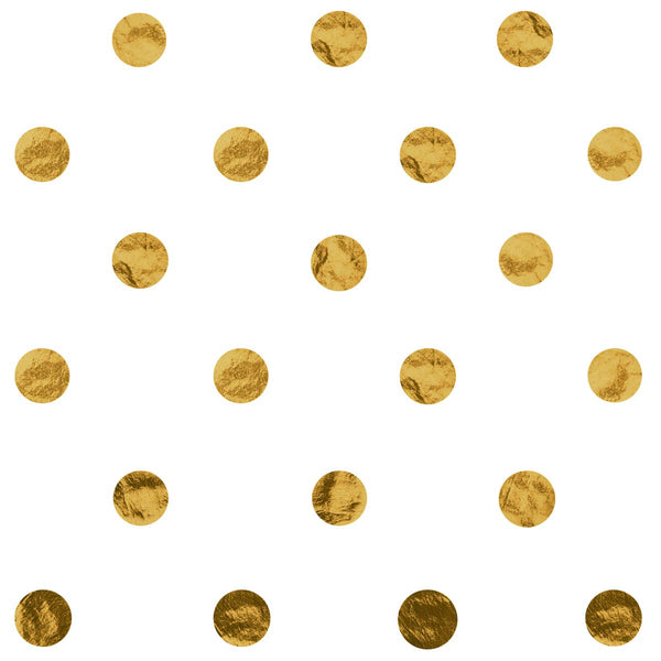Gold Dots Tissue Paper - Freshie & Zero Studio Shop
