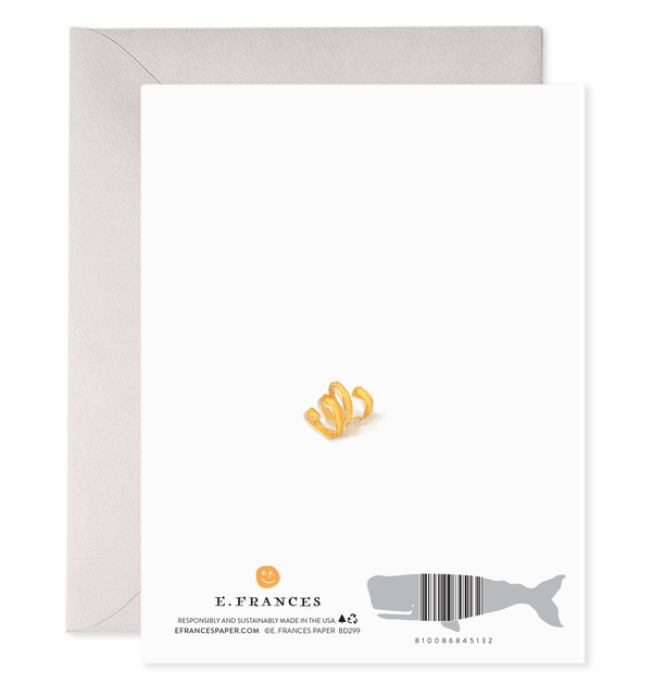 Old Fashioned Birthday Card by E. Frances Paper - Freshie & Zero Studio Shop