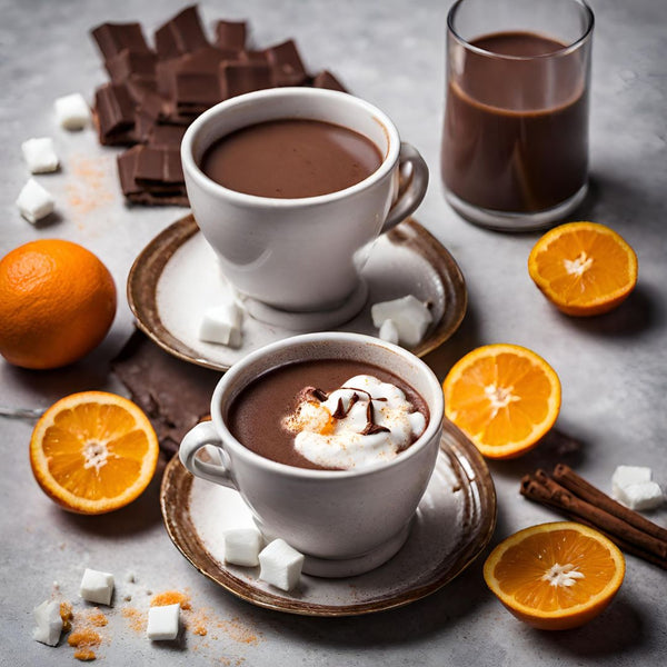 Vanilla Orange Cacao Premium Drinking Chocolate Mix – Large Tin - Freshie & Zero Studio Shop
