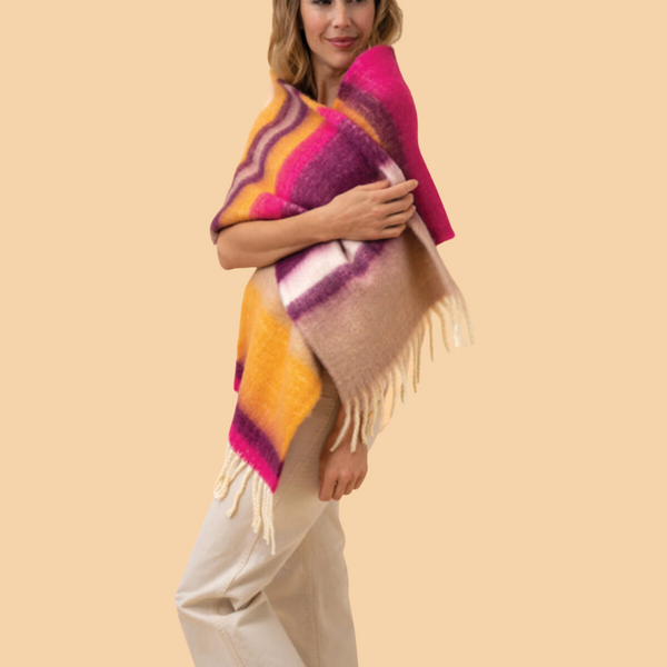 Murphy Striped Scarf by Powder Designs - Freshie & Zero Studio Shop