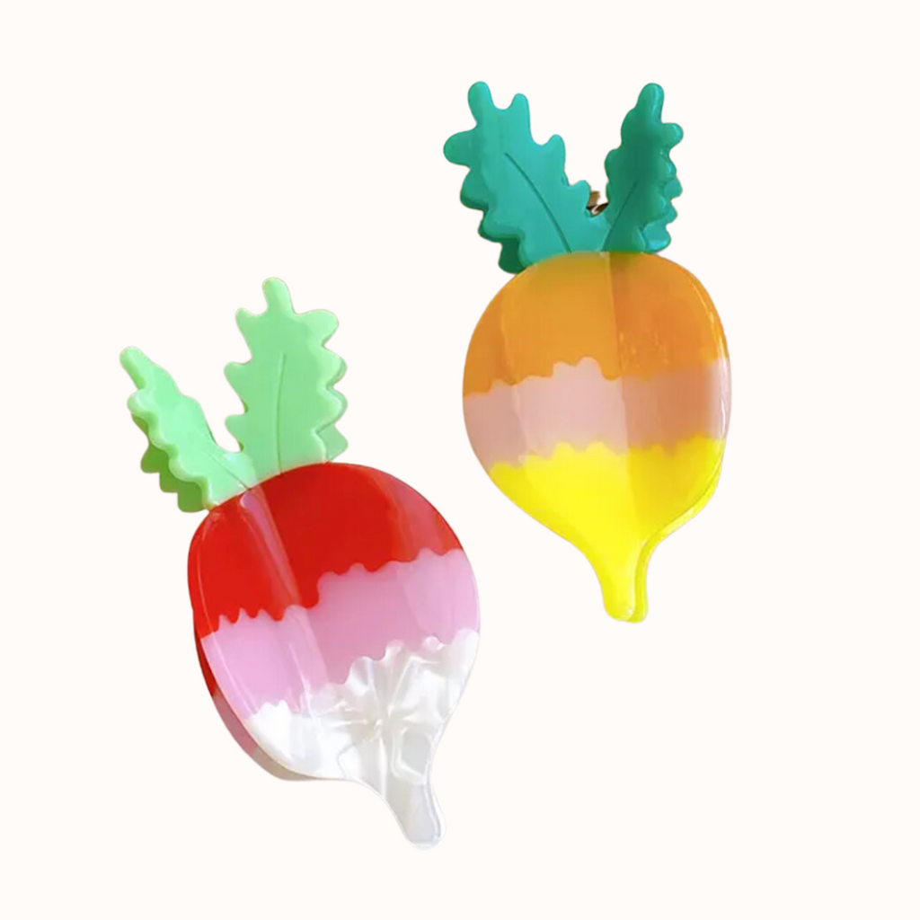 Root Veggies Hair Claw Clip - Freshie & Zero Studio Shop