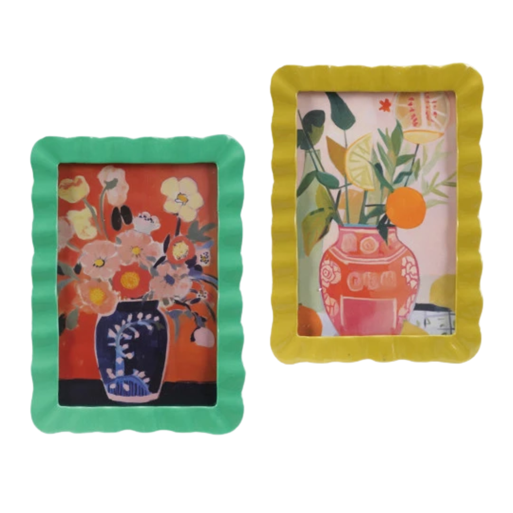 Colorful Ripple Photo Frame - Freshie & Zero Studio Shop