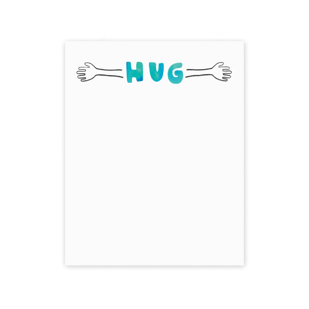 Hug Chunky Notepad by E. Frances - Freshie & Zero Studio Shop