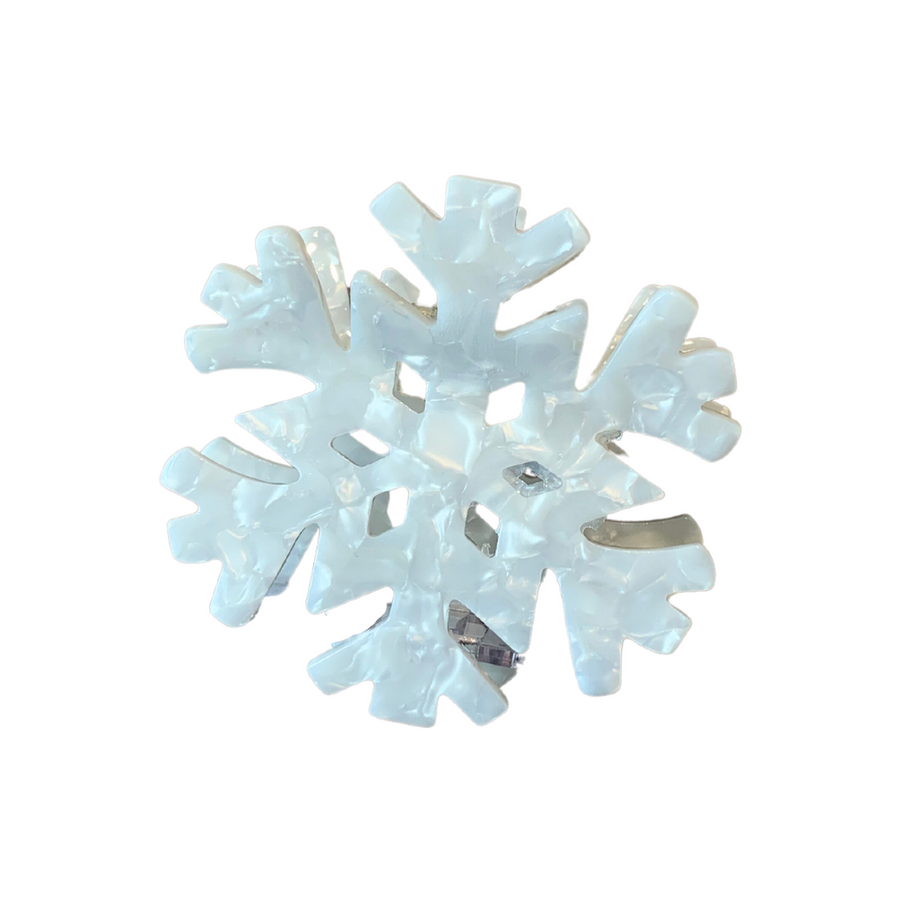Snowflake Claw Clip by Solar Eclipse - Freshie & Zero Studio Shop