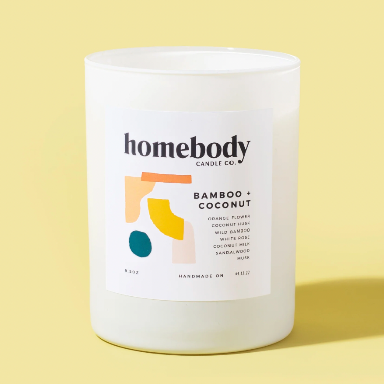 Homebody Candle: Bamboo Coconut