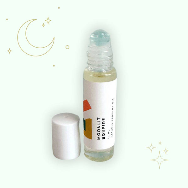 Homebody perfume oil: Moonlit Bonfire - Freshie & Zero Studio Shop