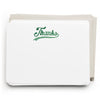 Varsity Thanks Flat Note Set - Freshie & Zero Studio Shop
