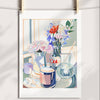 Diet Coke Roses and Carnation Signed Archival Giclee Print - Freshie & Zero Studio Shop