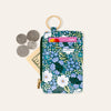 Sweet Meadow Keychain Card Wallet - Dark Green & Blue - Freshie & Zero Studio Shop