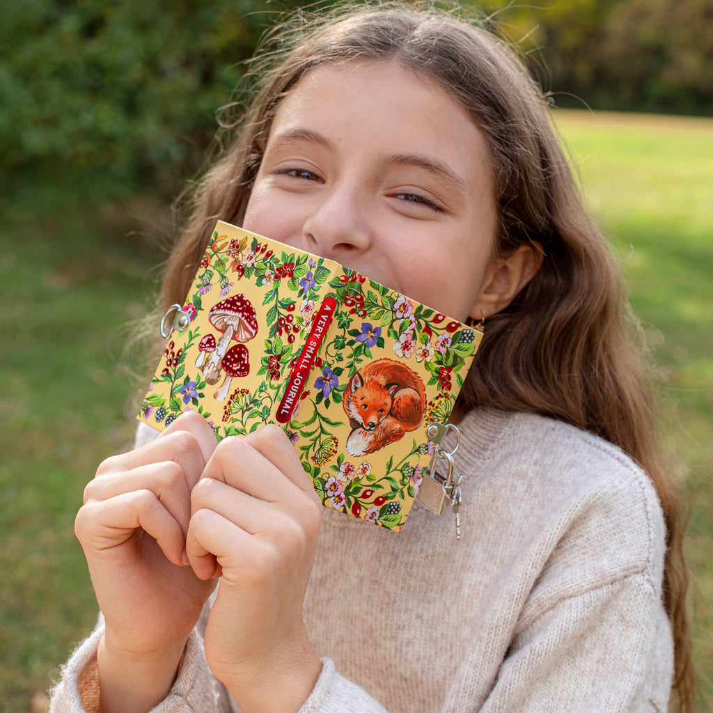 Mini Lock & Key Kid's Diary - Meadow - Freshie & Zero Studio Shop