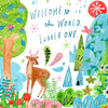 Welcome to the World Little One Greeting Card - Freshie & Zero Studio Shop