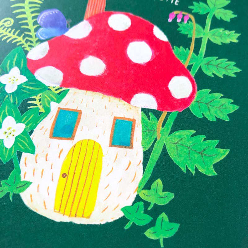 Mushroom House Housewarming Greeting Card - Freshie & Zero Studio Shop