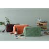Jade Quilted Cosmetic Bag - Freshie & Zero Studio Shop