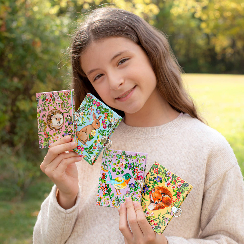 Mini Lock & Key Kid's Diary - Meadow - Freshie & Zero Studio Shop