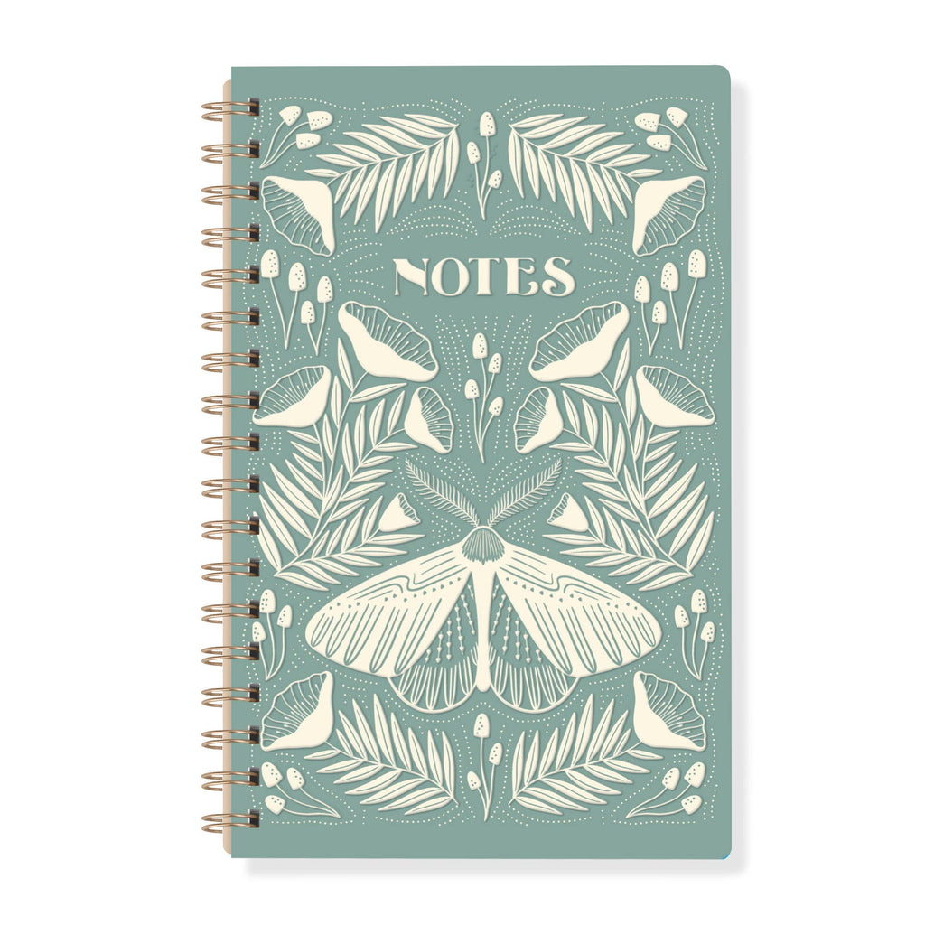 Moth Spiral Journal - Freshie & Zero Studio Shop