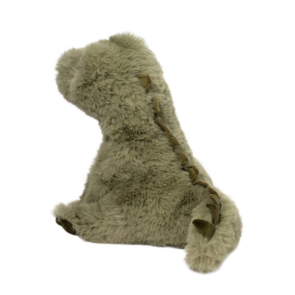 Douglas Rex the Alligator Mini Plush Toy, soft green stuffed animal with detailed features, perfect for cuddling and play.