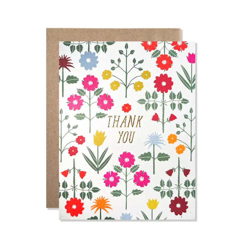 Boxed Note Cards: Thank You Garden Party - Freshie & Zero Studio Shop