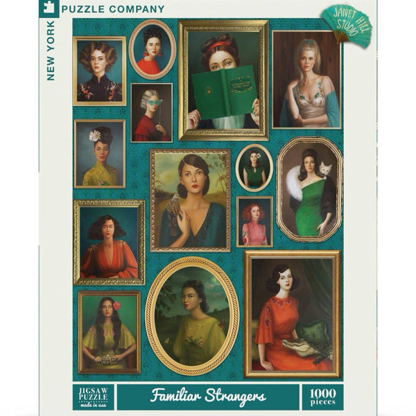Familiar Strangers - 1000 Piece Jigsaw Puzzle - Freshie & Zero Studio Shop