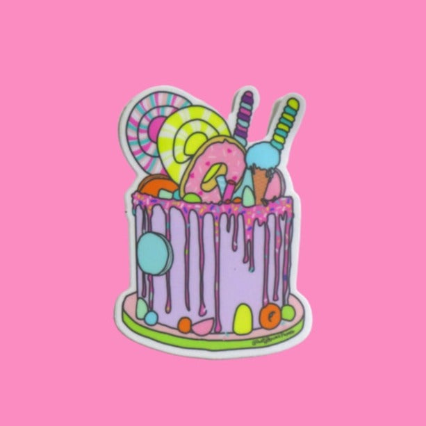 Cake Dreams Sticker - Freshie & Zero Studio Shop