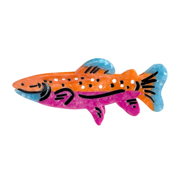 Trout Hair Claw Clip - Freshie & Zero Studio Shop