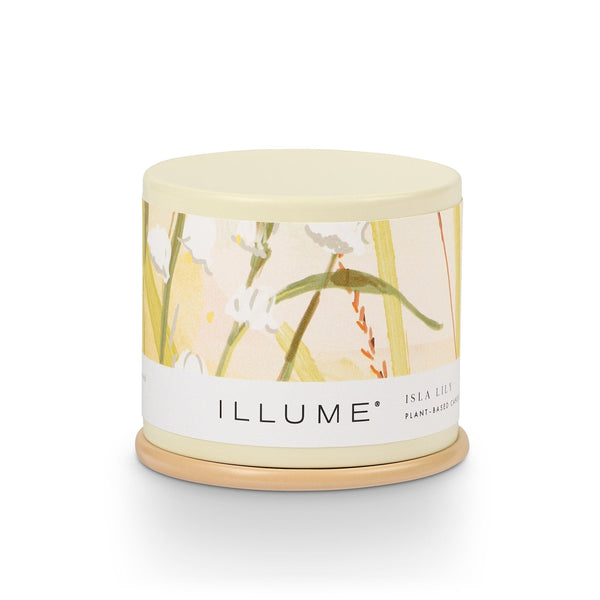 Illume Tin Candle: Isla Lily - Freshie & Zero Studio Shop