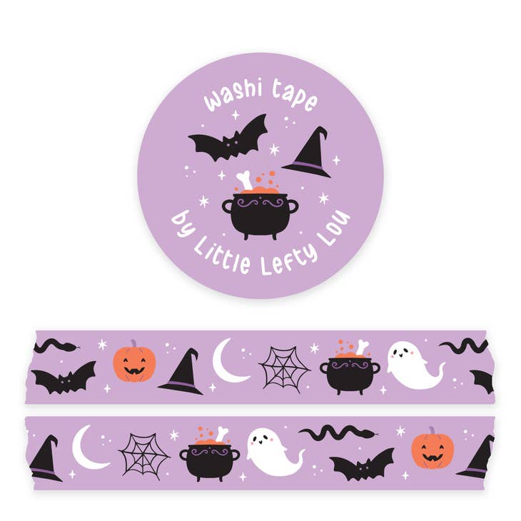 Washi Tape: Purple Halloween Things - Freshie & Zero Studio Shop
