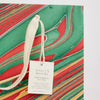 Medium Hand Marbled Gift Bags - Christmas Glitz - Freshie & Zero Studio Shop