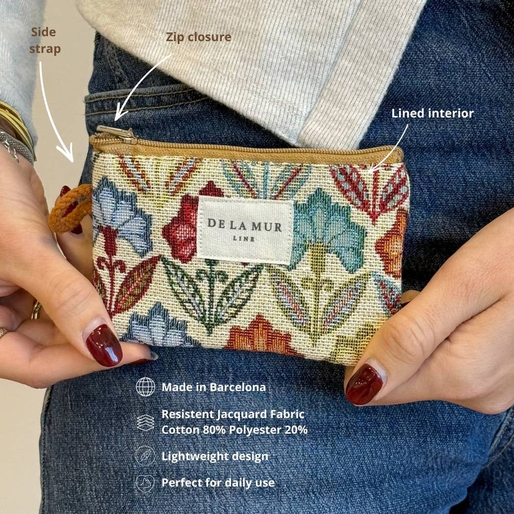 Coin Purse Flora - Freshie & Zero Studio Shop