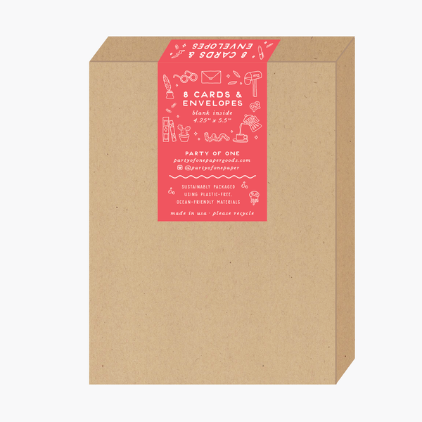 Boxed Dog Tails Holiday Cards - Set of 8 - Freshie & Zero Studio Shop