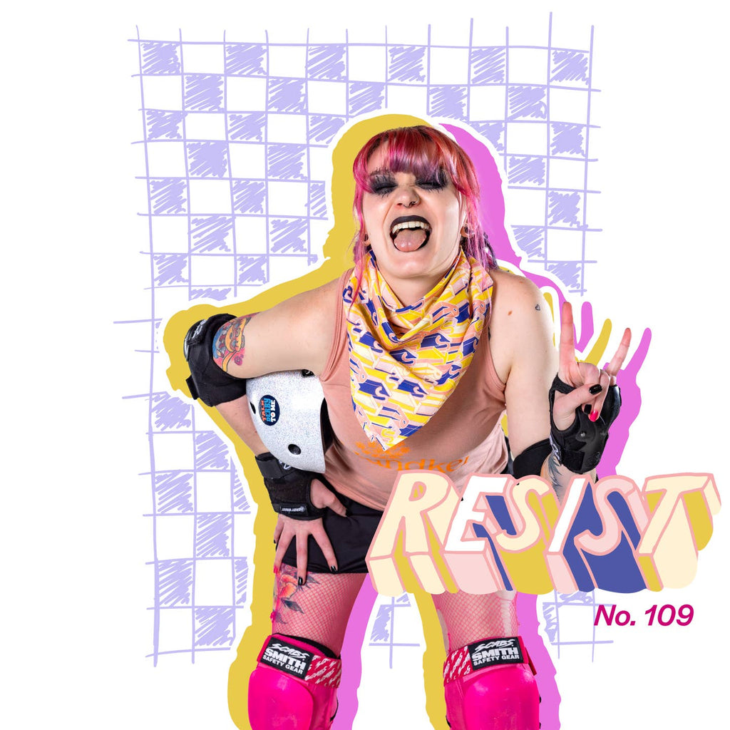 Handker Bandana: No. 109 Resist - Freshie & Zero Studio Shop