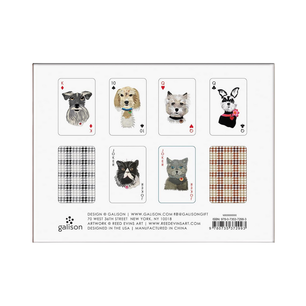Paper Dogs Playing Card Set - Freshie & Zero Studio Shop