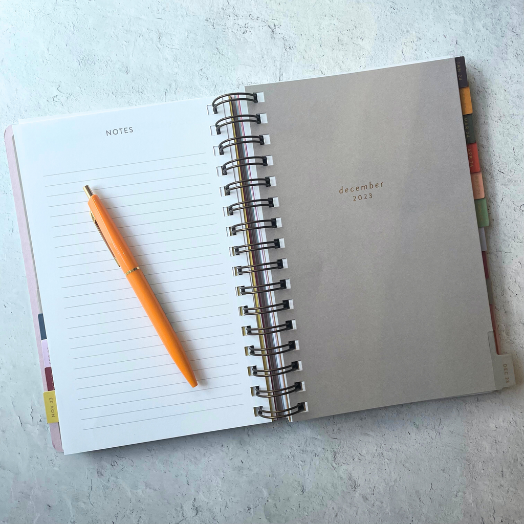 17 Month Planner: Bold Stripe - Freshie & Zero Studio Shop
