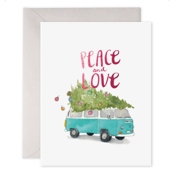 Holiday Bus Card by E. Frances Paper - Freshie & Zero Studio Shop