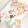 Kawaii Animal Paper Sticker Roll - Freshie & Zero Studio Shop