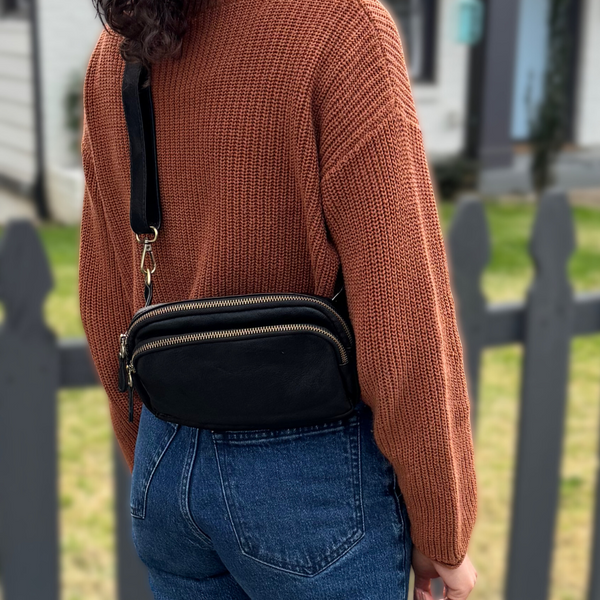 Kylie Crossbody Belt Bag by Joy Susan - Freshie & Zero Studio Shop